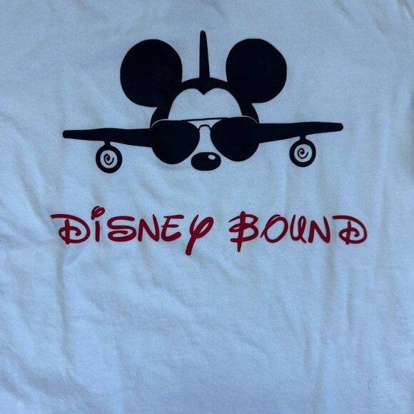 NWOT! DISNEY BOUND Custom T-shirt For Disney Trip - Size 4/5 - Picture 2 of 4